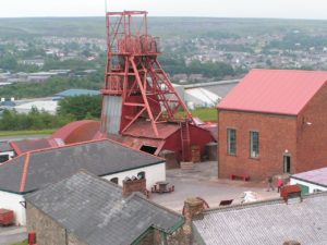 Visite d'une mine au Pays de Galles