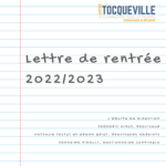 lettre de rentrée lyc tocqueville