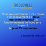 greve lycee tocqueville