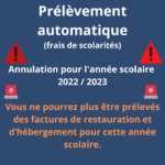 prélèvement automatique