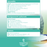 Spécialités HGGSP - Histoire-Géographie, Géopolitique et Sciences Politiques LLCE - Langues, Littératures et Cultures Étrangères SES - Sciences Economiques et Sociales SVT - Sciences et Vie de la Terre NSI - Numérique et Sciences Informatiques SI - Sciences de l'Ingénieur PC - Physique-Chimie Mathématiques EPPCS - Éducation Physique, Pratiques et Culture Sportives Enseignements optionnels Biotechnologies SL - Sciences et Laboratoire MG - Management et Gestion CIT - Création et Innovation Technologique SI - Sciences de l'Ingénieur ME - Mathématiques Expertes MC - Mathématiques Complémentaires DGEMC - Droit et Grands Enjeux du Monde Contemporain SE - Section Européenne LCAL - Langues et Cultures de l'Antiquité - Latin EPS - Éducation Physique et Sportive SPÉCIALITÉS ET OPTIONSDU BACCALAURÉAT GÉNÉRAL