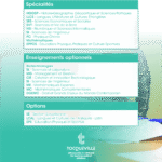 Spécialités HGGSP - Histoire-Géographie, Géopolitique et Sciences Politiques LLCE - Langues, Littératures et Cultures Étrangères SES - Sciences Economiques et Sociales SVT - Sciences et Vie de la Terre NSI - Numérique et Sciences Informatiques SI - Sciences de l'Ingénieur PC - Physique-Chimie Mathématiques EPPCS - Éducation Physique, Pratiques et Culture Sportives Enseignements optionnels Biotechnologies SL - Sciences et Laboratoire MG - Management et Gestion CIT - Création et Innovation Technologique SI - Sciences de l'Ingénieur ME - Mathématiques Expertes MC - Mathématiques Complémentaires DGEMC - Droit et Grands Enjeux du Monde Contemporain SE - Section Européenne LCAL - Langues et Cultures de l'Antiquité - Latin EPS - Éducation Physique et Sportive SPÉCIALITÉS ET OPTIONSDU BACCALAURÉAT GÉNÉRAL