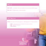 BAC+2 BTS CCST - Conseil et Commercialisation de Solutions Techniques BTS CJN - Collaborateur Juriste Notarial BAC Techno STMG Sciences et Technologies du Management et de la Gestion RHC - Ressources Humaines et Communication GF - Gestion Finance Mercatique SCIENCES DE GESTION,MANAGEMENT ET DROIT